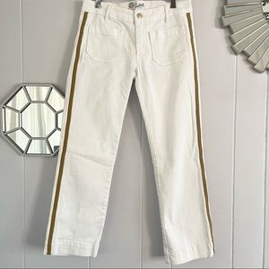 Seafarer Jeans White & Gold